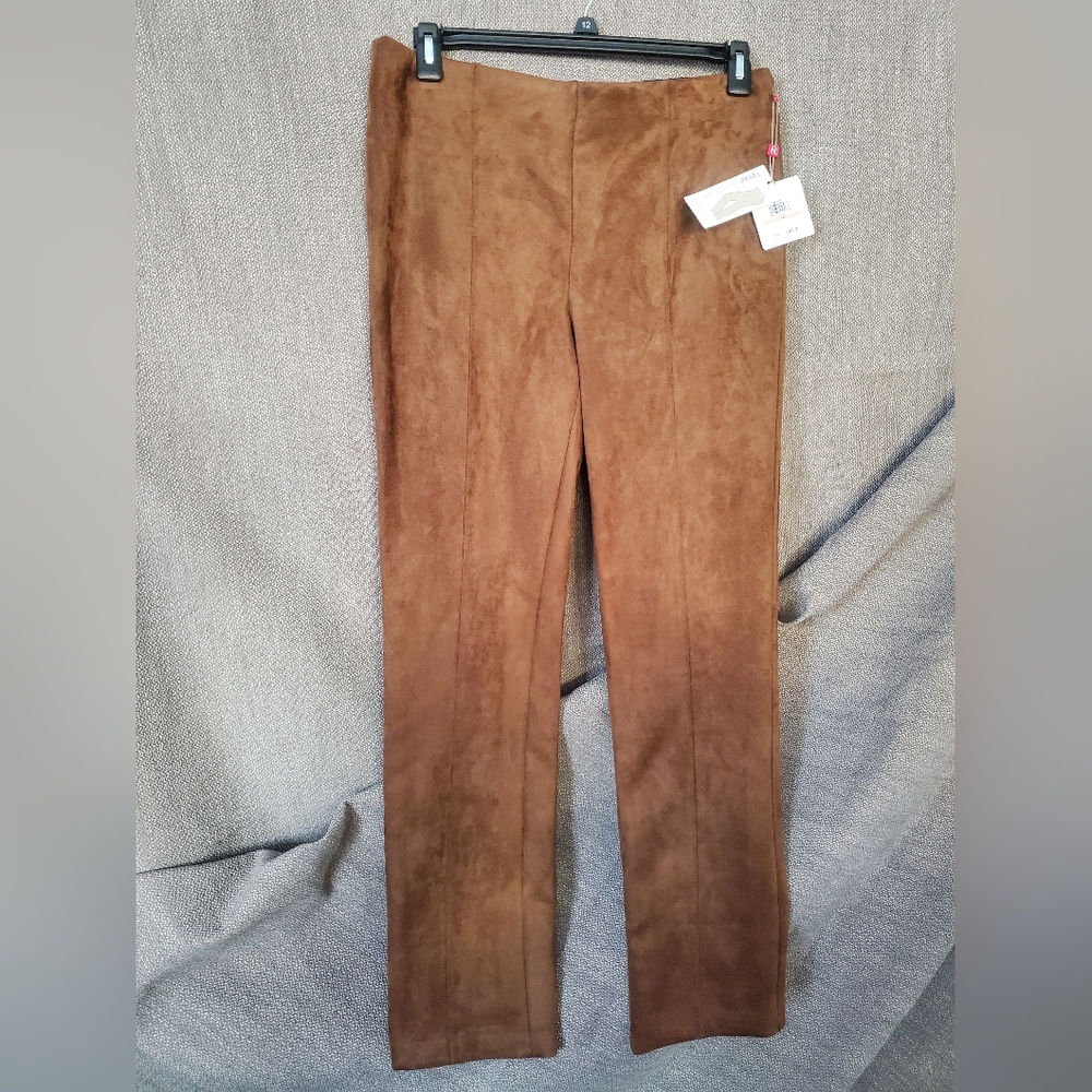Rafaella Men's Corduroy Pants in Rich Brown Size 12